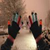 Magic Kids Multicoloured Gloves in Black 2, size: One Size view 2