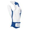 BRUCE BOLT Chrome Series Short Cuff Royal Batting Glove - Royal XXLarge view 4