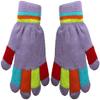 Magic Kids Multicoloured Gloves in Lilac, size: One Size view 1