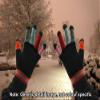 Magic Kids Multicoloured Gloves in Lilac, size: One Size view 3
