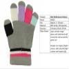 Magic Kids Multicoloured Gloves in Grey, size: One Size view 3