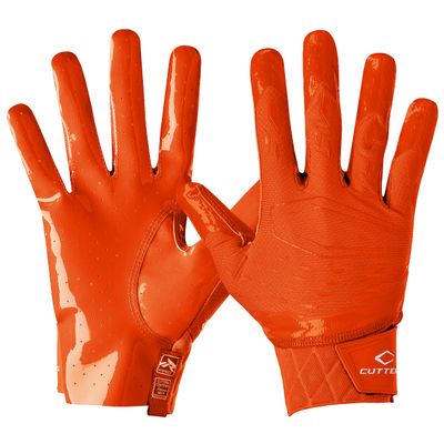 Cutters Rev Pro 5.0 Receiver Gloves Solid Orange XXXL