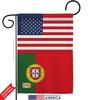 Americana Home & Garden World Cup Portugal Friendship Wall American Flag Banner Pack Patio Porch Lawn Garden Outdoor Decorations Tapestry FIFA Gifts Team Qatar Trophy Soccer Game Football, Made In USA view 2