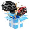 Bike Helmet with Goggles+Bicycle Helmet with Sun Visor(Both Comes with LED Back Light) view 1
