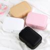 HEVIRGO Jewelry Box Organizer for Girls Women,Jewelry Storage Box Jewelry Organizer Box Multi Slots Large Capacity Fine Craftsmanship Oblong Shape Jewelry Box Pink view 3