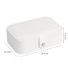 HEVIRGO Jewelry Box Organizer for Girls Women,Jewelry Storage Box Jewelry Organizer Box Multi Slots Large Capacity Fine Craftsmanship Oblong Shape Jewelry Box Pink view 4