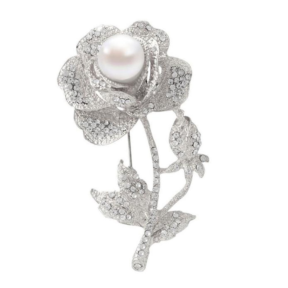AVRYN Brooches,Shawl Clips,Pins,1Pcs Brooch Rhinestone Wedding Bow High Heels Brooch Pins Scarves Buckle Clothing Decoration Jewelry Accessories(Rose red)