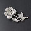AVRYN Brooches,Shawl Clips,Pins,1Pcs Brooch Rhinestone Wedding Bow High Heels Brooch Pins Scarves Buckle Clothing Decoration Jewelry Accessories(Rose red) view 3