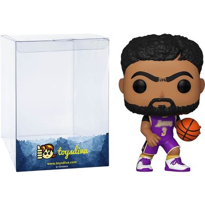 Funko Anthony Davis: Pop! Basketball Vinyl Figurine Bundle with 1 Compatible 'ToysDiva' Graphic Protector (120-57627 - B)