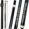Billmart Pool Cue Stick, Low Deflection Shaft Billiard Cue Sticks with Hard Case, Pool Table Sticks Queue, 19-21 oz Pool Que(Black 21oz) view 1