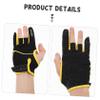 FOMIYES Medium Size Slip Sports Gloves Professional Bowling Gloves Breathable Touchscreen view 3
