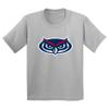 YS02 - Florida Atlantic Owls Primary Logo Youth T Shirt - X-Large - Sport Grey view 1