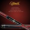 Billmart Pool Cue Stick, Low Deflection Shaft Billiard Cue Sticks with Hard Case, Pool Table Sticks Queue, 19-21 oz Pool Que(Red 20oz) view 4