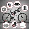 Afranti 100cc Bicycle Engine Kit 2 Stroke Motorized Bike Motor Kit for 26" 28" Bicycles Petrol Gas Powered Bicycle Motor Kit Upgrade with Digital Speedometer view 4