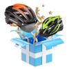 Bike Helmet with Goggles+Bicycle Helmet with Sun Visor(Both Comes with LED Back Light) view 1