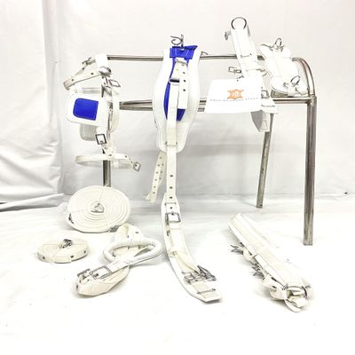 AMAZING HORSE STUFF Nylon Horse Driving Harness in Blue & White for Single Horse cart (Pony)