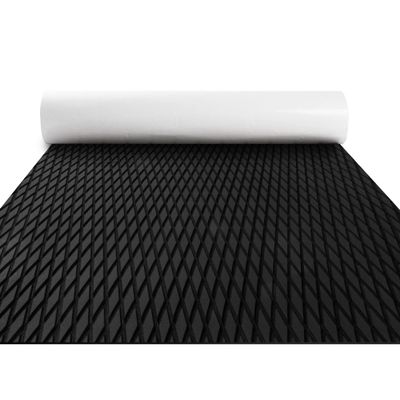 FOCEAN Boat Flooring EVA Foam Boat Decking Camo Marine Flooring Self-Adhesive Marine Mat for Motorboat RV Yacht Kayak, 94.5''x 23.6'', Black