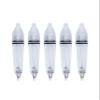 BLUEWING Fishing Deep Drop Lights 5 Pack 6.7" LED Underwater Attracting Lamp Fish Flashers for Swordfish, Tilefish, Halibut, Tuna, Grouper, White view 1