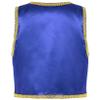 Moggemol Kids Boys Arabian Prince Outfit Sleeveless Vest Waistcoat Halloween Carnival Fancy Party Dress Up Blue 6 Years view 2