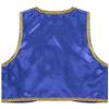 Moggemol Kids Boys Arabian Prince Outfit Sleeveless Vest Waistcoat Halloween Carnival Fancy Party Dress Up Blue 6 Years view 4