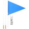 1 Set Bicycle Flagpole Practical Bike Bag Convenient Bike Flag Supplies Wear-resistant Cycling Children Portable Bicycles with Pole view 1