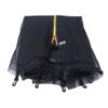 Trampoline Enclosure Net with Zipper & Buckle, Safety Net for Most 10ft Round Frames - 6 Poles - 3.06 Meter view 2
