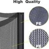 Trampoline Enclosure Net with Zipper & Buckle, Safety Net for Most 10ft Round Frames - 6 Poles - 3.06 Meter view 4
