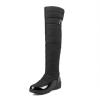 BORAMAX Women's Winter Knee High Tall Waterproof Snow Boots Fur Lined Fashion Wide Calf Arctic Snow Boot Warm Tall Boots