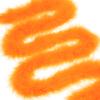 iHUFeather Marabou Feather Boa Natural Turkey Feathers 2 Yard 22g for DIY Crafts Wedding Party Women Costume Christmas Decoration, Orange view 2