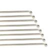 36pcs Customized Custom Made Spoke Radius Knitting Needle Stainless Steel 12G Sliver Bicycle Electric Bike 54mm-295mm Spoke (Color : 12G 203MM) view 2