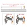 36pcs Customized Custom Made Spoke Radius Knitting Needle Stainless Steel 12G Sliver Bicycle Electric Bike 54mm-295mm Spoke (Color : 12G 203MM) view 3