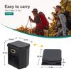 Ann Katy Upgrade XL Portable Toilet for Adults, Extra Large Portable Travel Floding Camping Toilet, Camping Tall Toilets with Lid for Kids Compact Potty for Car,Hiking,Beach,Toilet Storage Stool view 3