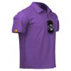 ZITY Mens Polo Shirt Short Sleeve Sports Tactical T-Shirt Athletic Golf Polos Daily Casual Stylish Collared Shirts for Men Violet XX-Large view 1