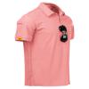 ZITY Mens Polo Shirt Short Sleeve Sports Tactical T-Shirt Athletic Golf Polos Daily Casual Stylish Collared Shirts for Men Coral Red 3X-Large view 1