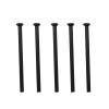 14 Gauge Diameter 2.0mm Black Color Straight Pull Bicycle Spokes 304 Stainless Steel Round Body Mountain Bike Spokes (Color : Length 285mm)