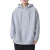 Men's Outdoor Hoodies Long Sleeve Casual Pullover Tops with Pocket Solid Color Loose Sport Jumper Sweatshirt (Light Grey,Small) view 1