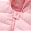 Infant Baby Girls Boys Winter Warm Snowsuit Bear Ears Hooded Jumpsuit Down Coat Romper Boys Heavy (Black, 12-18 Months) view 2