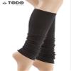 TODO Cotton Women's Leg Warmers - leggings for everyday, dance, sports (Black) view 2