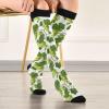 Wusikd Green Grapes Compression Socks for Women and Men Circulation Long Socks for Athletic Running 1 view 3
