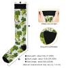 Wusikd Green Grapes Compression Socks for Women and Men Circulation Long Socks for Athletic Running 1 view 4