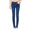 Maiyifu-GJ High Rise Skinny Pencil Jeans for Women Casual Slim Fit Butt Lifting Denim Pants Washed Stretch Jean Trousers (Dark Blue,27)