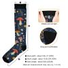 Wusikd Cute Mushrooms Forest Compression Socks for Women and Men Circulation Long Socks for Athletic Running 1 view 4