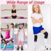 Hungdao 3 Pairs Volleyball Knee Pads for Kids Soft Breathable Brace Non Slip Padded Sponge Knee Support for Girls Boys Dance, Football, Skating, Running, Youth Sports(X-Small,Pink, Purple, Black) view 3