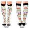 Wusikd Frogs Mushrooms Compression Socks for Women and Men Circulation Long Socks for Athletic Running 1 view 2