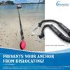 WavesRx 7'-25' AnchorMate Bungee Line + Ceramic Sealant Spray Wax (AquaShield) I Safer Anchoring for Jet Skis & PWCs + Ultra Slick Hydrophobic Coating with Silicon Dioxide (SiO2) view 4