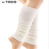 TODO Cotton Women's Leg Warmers - leggings for everyday, dance, sports (Ecru) view 2