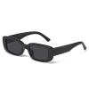 JASPIN Rectangle Sunglasses for Women Men Trendy Y2k Retro 90s Sun Glasses UV Protection Cool Square Frame view 1