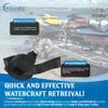 WavesRx 2"x12' Jet Ski Trailer Winch Strap with SS Hook + Ceramic Sealant Spray Wax (AquaShield) I Secure Retrieval, Launching & Transporting of Your PWC + Ultra Slick Hydrophobic Coating with Silicon view 2
