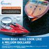 WavesRx 2"x12' Jet Ski Trailer Winch Strap with SS Hook + Ceramic Sealant Spray Wax (AquaShield) I Secure Retrieval, Launching & Transporting of Your PWC + Ultra Slick Hydrophobic Coating with Silicon view 3
