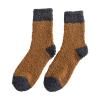 Fashion Men Winter Fleece Socks Soft Warm Home Indoor Floor Socks Winter Sleep Socks (Yellow, One Size) view 1